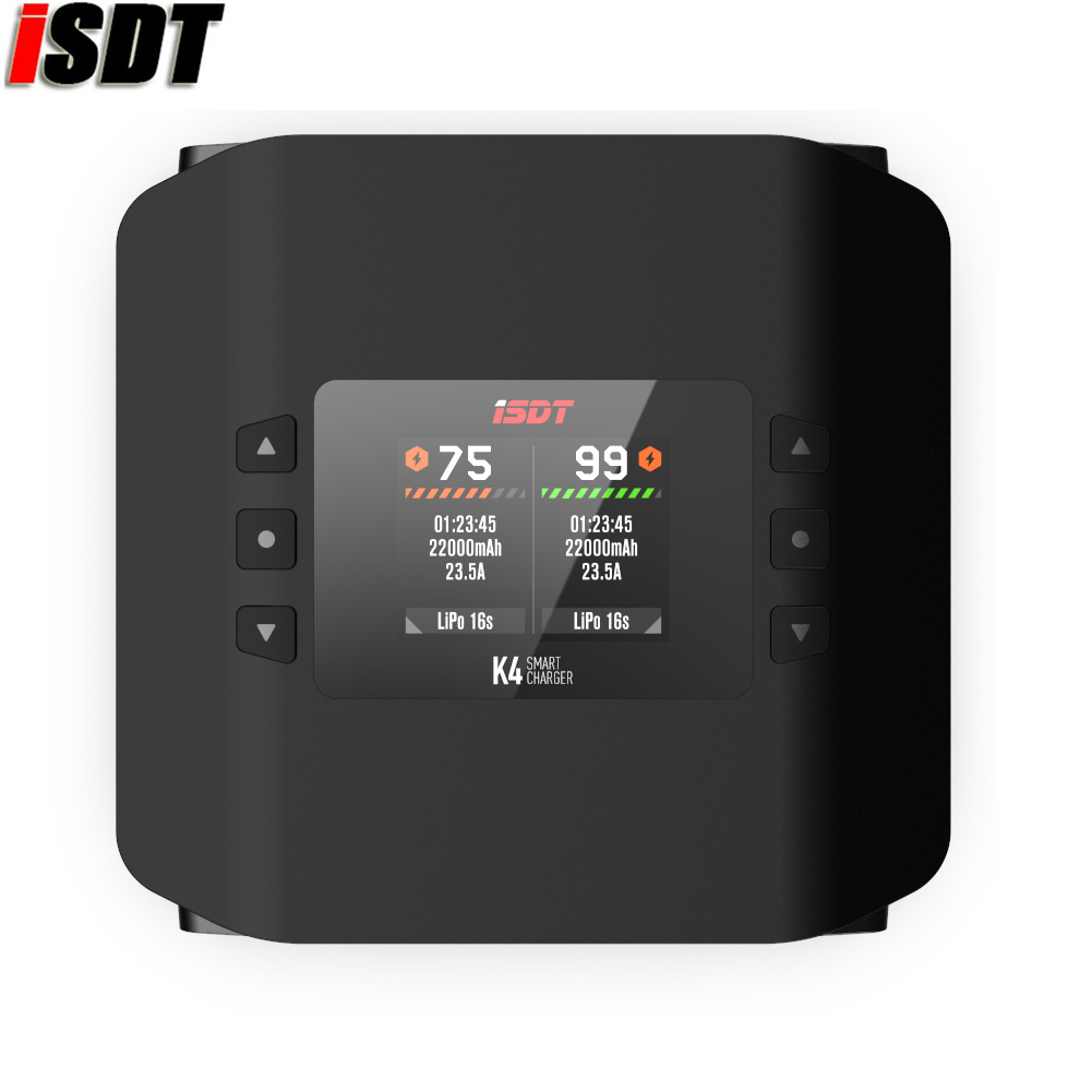 ISDT K4 デュアルチャンネルRCスマートバッテリーチャ - Isdt K4 Dual Lipo Charger のレビューと価格
